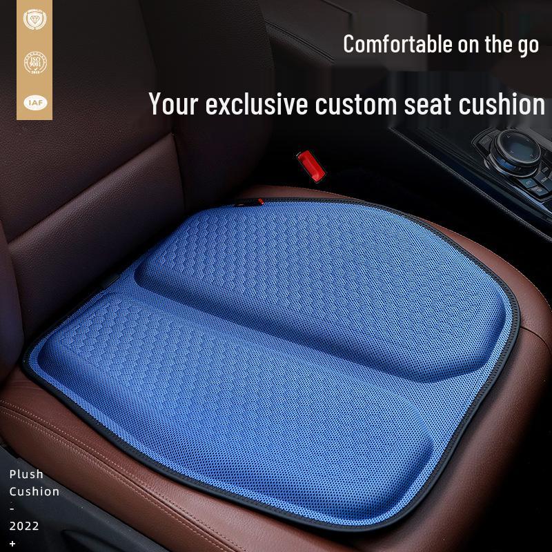 Gel Honeycomb Cooling Seat Cushion: Four Seasons Silicone Comfort Mat for Office or Car