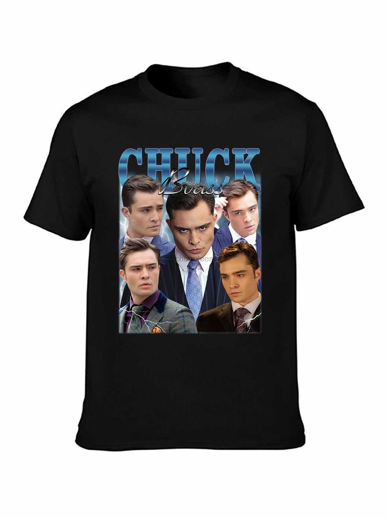 Chuck Bass Collage Graphic T-shirt