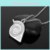 Naruto Luminous Necklace With Liuli Geometric Pendant For Fans And Giftgiving