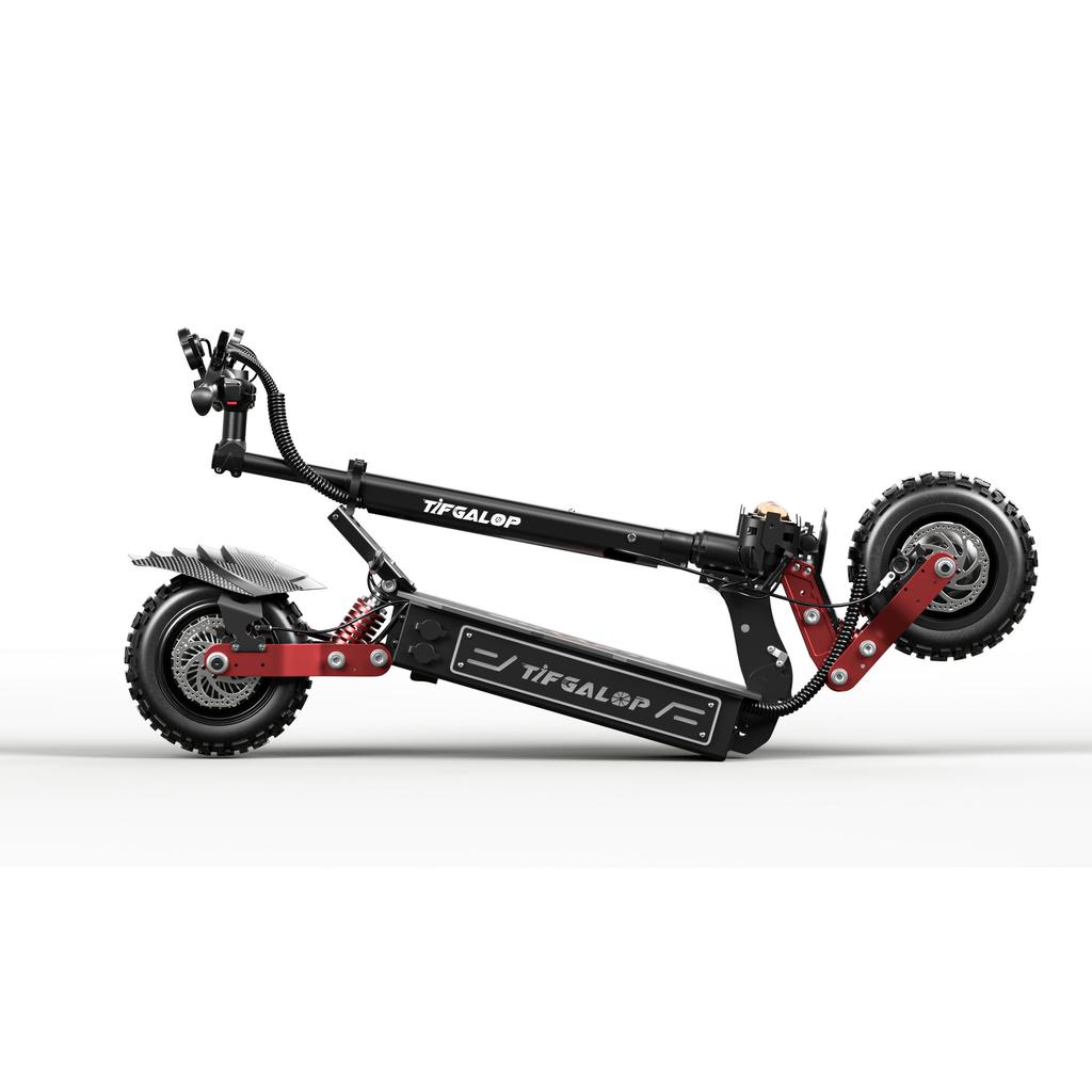 Monopattino Elettrico Cleytro CL8-OT a Doppio Motore, Batteria 60V 33Ah, Ruote Off-Road da 11"