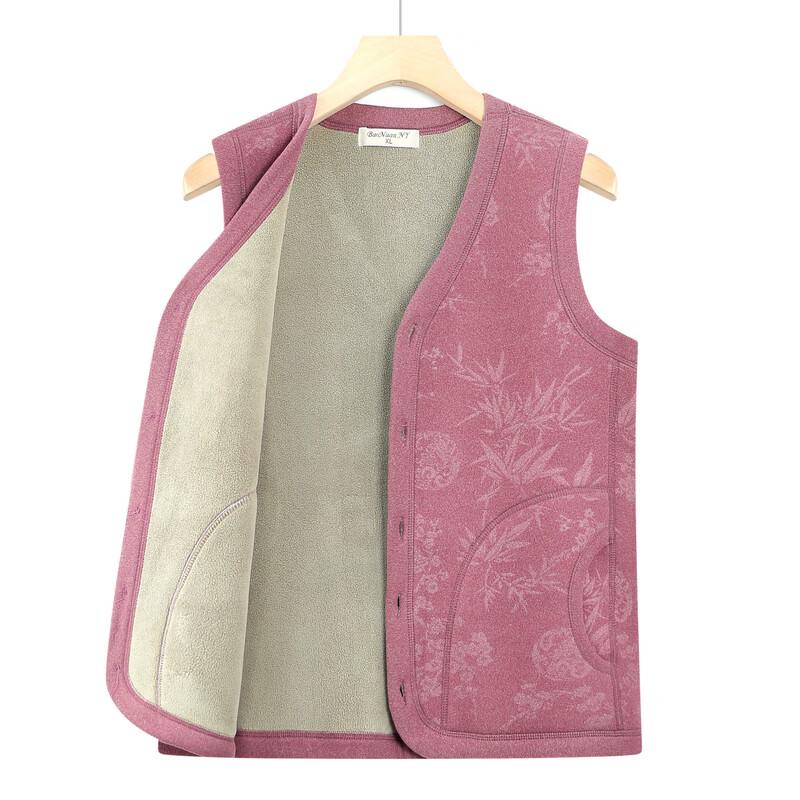 YUZHAOLIN Women's Fleece-Lined Thick Warm Vest