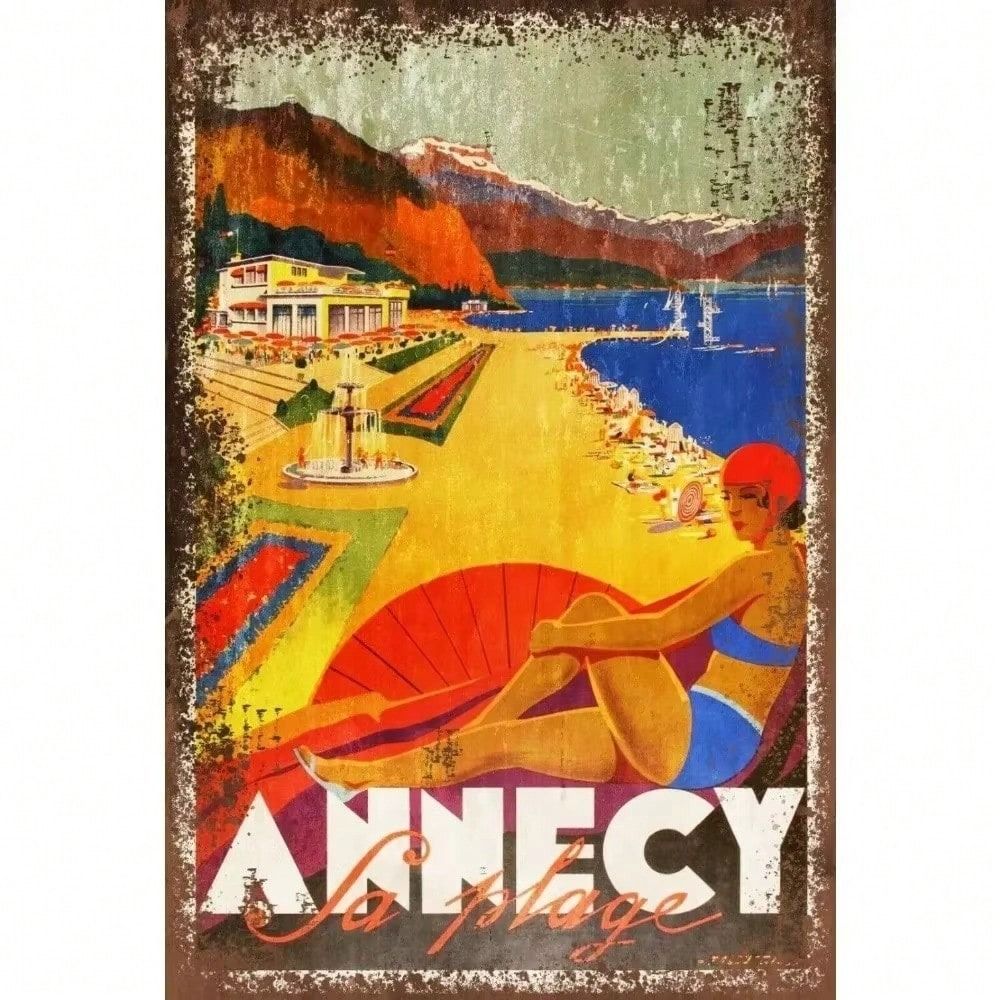 20x30cm Metal Tin Sign Retro Wall Art Home Decor