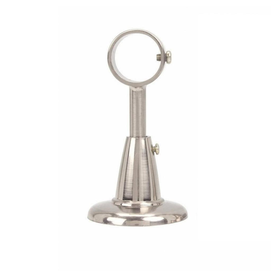 Hardware Electroplated 28 Mm Curtain Rod Mounting Bracket Versatile