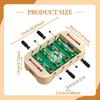Foosball Table Educational Interactive Toy Lightweight with Ball and Score Keeper, Desktop Soccer