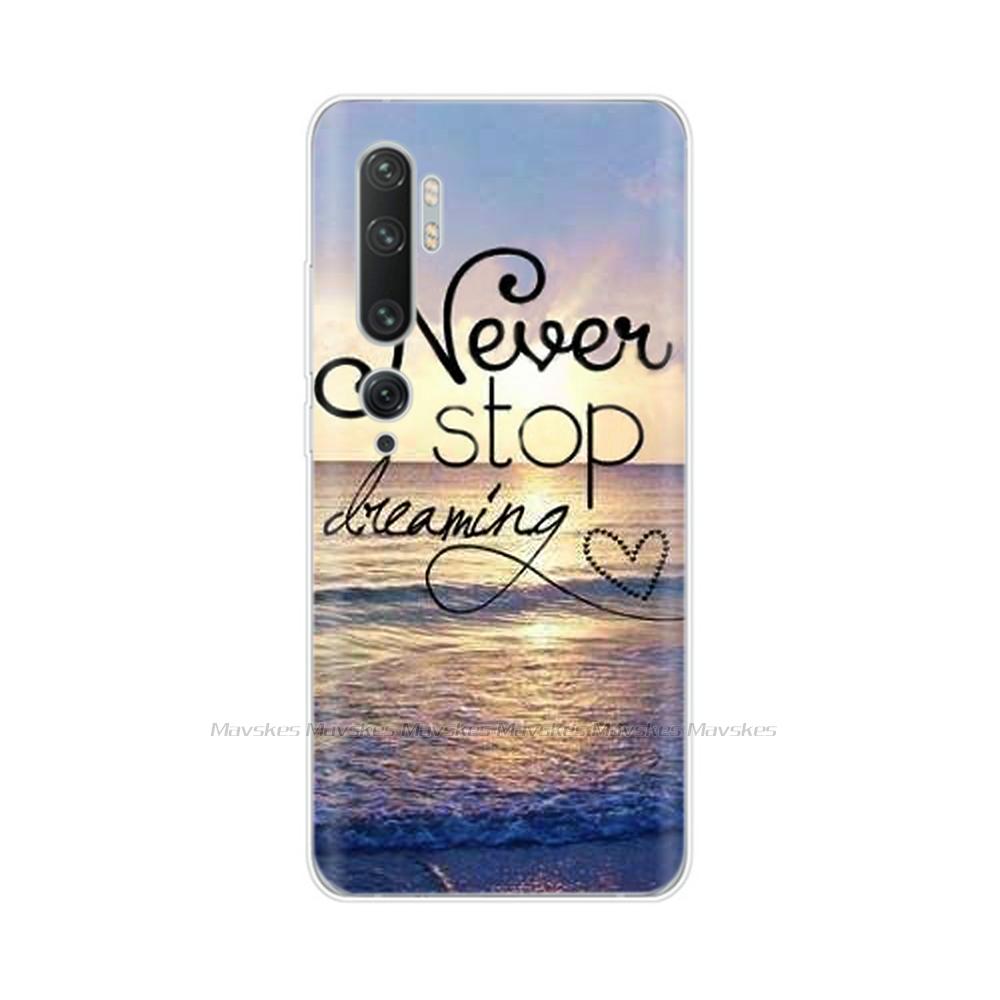 Case for Xiaomi Mi Note 10 Pro Case Soft TPU Silicon Cover for Xiomi Mi Note 10 Note10 Pro Case Coque Bumper Shockproof Shell