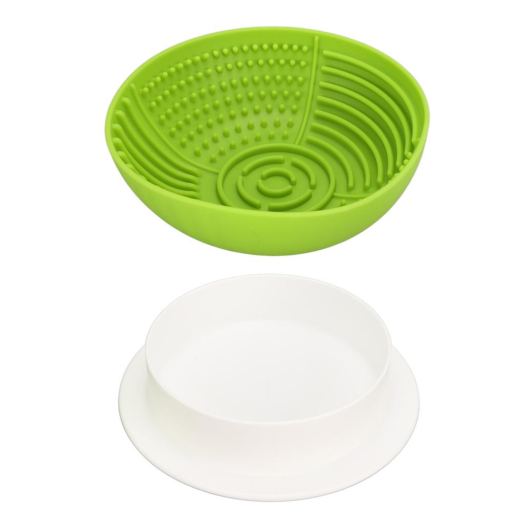 Hund Langsamfressnapf Weiches Silikon Faltbar Mehrzweck Haustier Langsam Fressnapf mit Wassernapf für Hund Katze