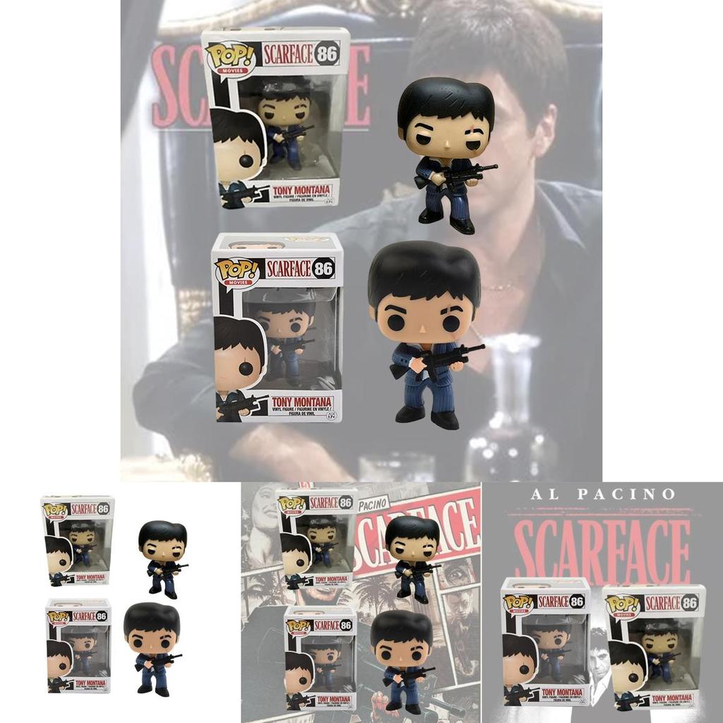 Pop Tony Montana Actionfigur Scarface Spielzeug Mit Box Filmkollektion
