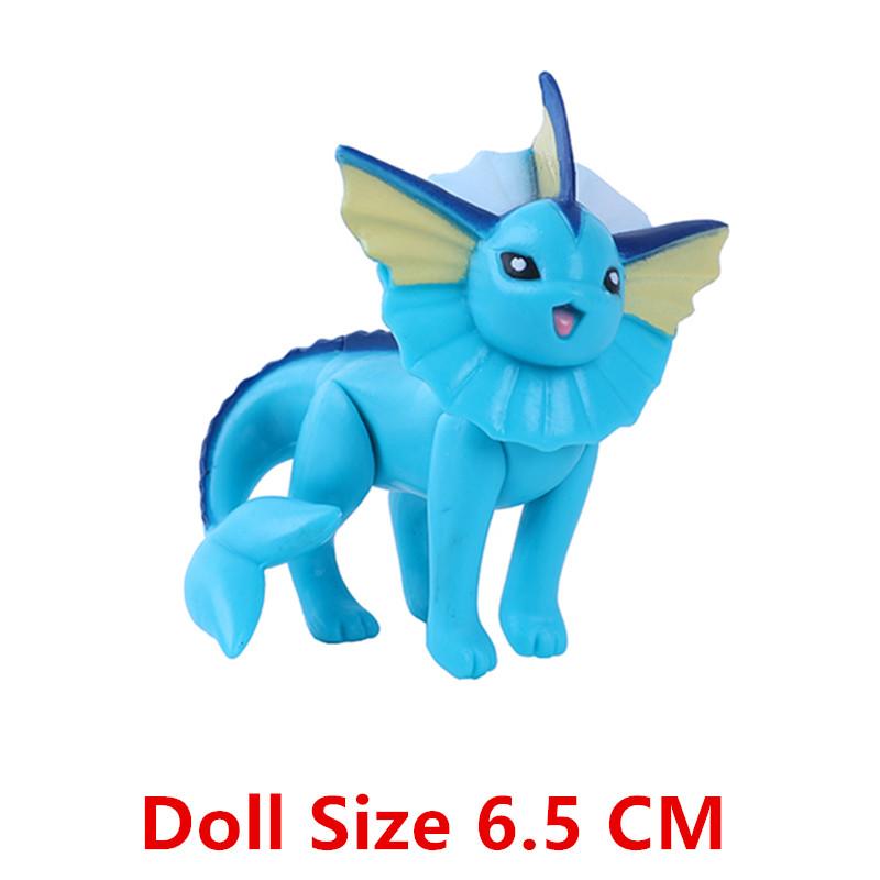 Toys Model New 4-9 CM Pokemon Anime Figure Pikachu Gengar Eevee Series Mew Cartoons Figure Pocket Monster Action Gifts Kids