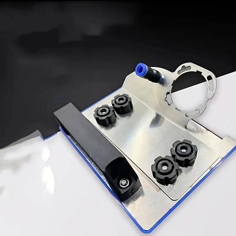 Stainless steel glass Cutter - Durable tile edge smooth, 45 degree chamfer tool for most Model 100 machines