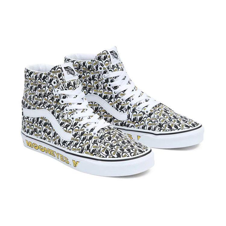 Mooneyes x Vans Sk8-Hi True White Yellow Unisex Tenisky VN0A7Q5N6M5