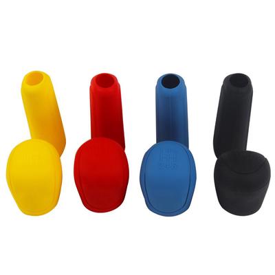 Gear Shift Collars Interior Decoration Silicone Gear Head Shift Knob Cover Durable Car-styling Handbrake Grips