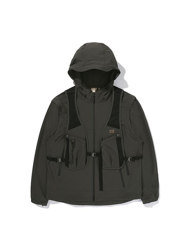 Bbc Earth [Carter] 3 In 1 Convertible Jacket_Khaki
