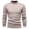 European Chic Men's High-Neck Sweater: Autumn/Winter 2025 Light Luxury Knitwear, High-End Base Layer