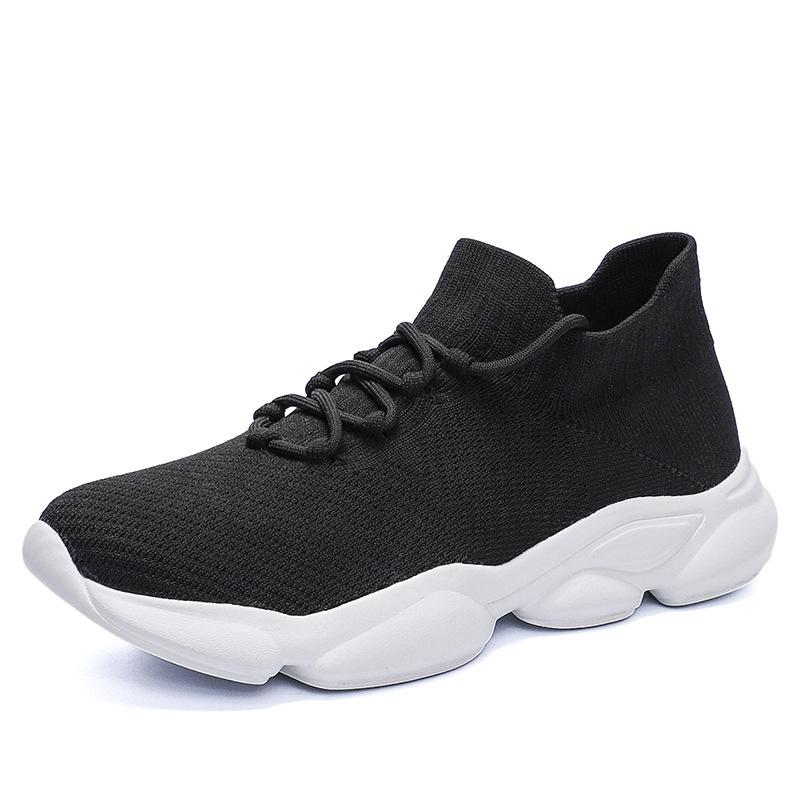 Men's and Women's Walking Shoes Summer New Fly-woven Mesh Shoes Couple's Cold Sticky Shoes Soft-soled Running Shoes Socks Shoes