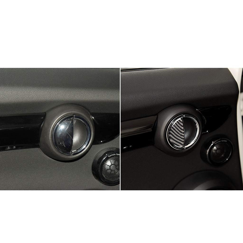 Mini Cooper F54 F55 F56 JCW F57 Carbon Fiber Door Handle Cover Trim Decorative Frame Sticker Accessories