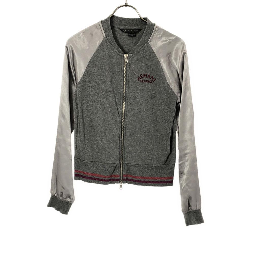 

ARMANI EXCHANGE Zip jacket XS Gray Women Used
