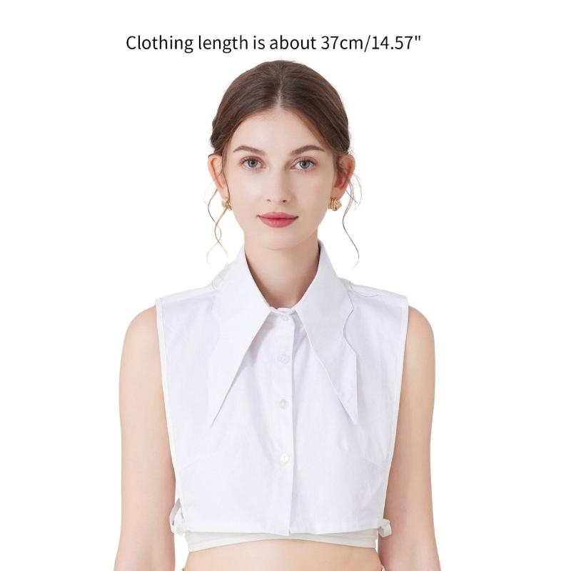 Women False Collar Fashion French Floral Collar Girl Casual Decorative Collar