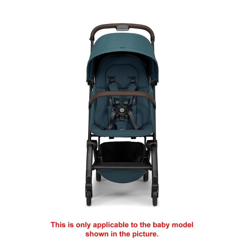 Ergonomická rukojeť pro kočárek pro miminka s měkkým detailem pro kočárky AER+ Bezpečná protiskluzová konstrukce