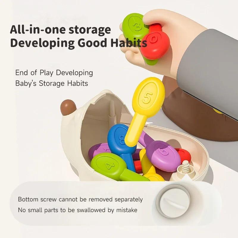 Montessori Baby Hedgehog Toys ConcentrationTraining Education Toys; Fine Motor~ Sensory0Educational Toy#for Kids Birthday Gifts@