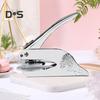 Book Embosser Hand Operated Embosser Stamp Stainless Steel Embossing Tool for Paper Cardboard Leather DIY Craft