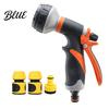 Garden Hose Nozzle Nozzle High Pressure Heavy Duty Hand Strong Spray Water Sprayer Adjustable for Plants Watering Car Washing Sidewalk Cleaning