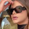 Retro Square Sunglasses Men Women Designer Luxury Vintage Glasses Big Frame Cat Eye  Leopard Print Eyewear Uv400