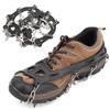 2Pcs 19 Teeth Outdoor Snow Climbing Crampons AntiSlips Shoes Covers Mountaineering Spikes
