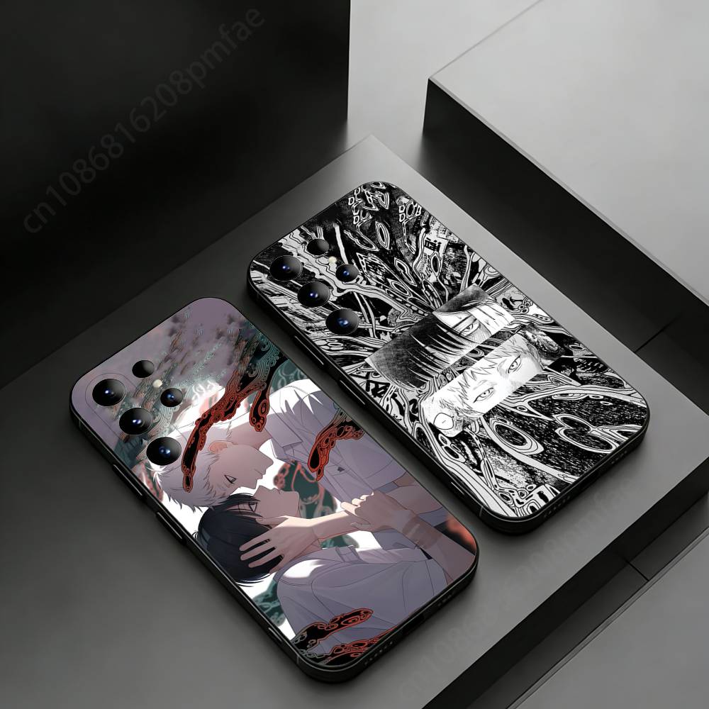 Die Sommer Hikaru D-Died Comic Handyhülle für Samsung Galaxy S24,25,26,23 22,21,S20 Plus Ultra FE weiche Hüllen