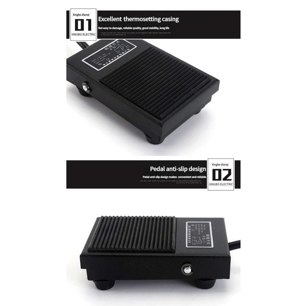 Sturdy Metal Foot Controlled Mechanism With Wire For Sewing Machines Quick Responses Comfortable Form Safety Systems