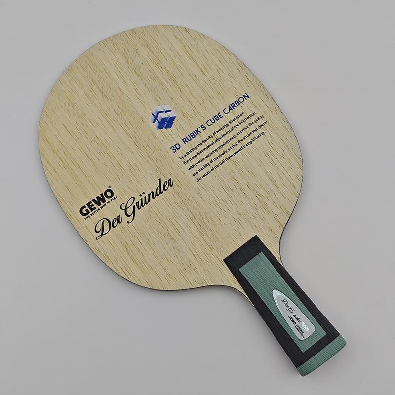 GEWO Founder Table Tennis Blade 7-Ply Pure Wood Professional Sports Ping Pong Paddle Offensive Fast Attack Table Tennis Racket