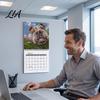Daily Task Organizer 2027 Ugly Animal Selfies Wall Calendar, Funny Farm Photography Monthly Planner for Home Schedule Office Decoration, 12