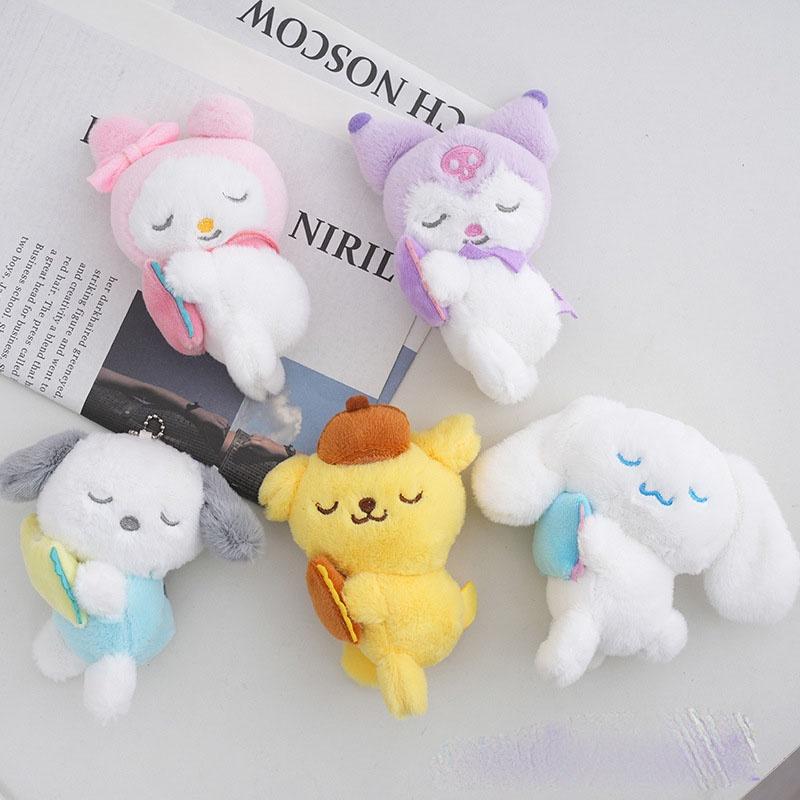 Cute Plush Pendant Keychain Collectible Cartoon Style A Must-have For Dog Lovers