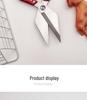 Guanglong Stainless Steel Kitchen Shears for Cutting Chicken, Duck, Goose Bones - Large, Sharp, and Strong.