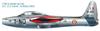 Italeri Scale American Thunderjet Plastic Model Kit IT1321 1/72 F-84G (Airplane)