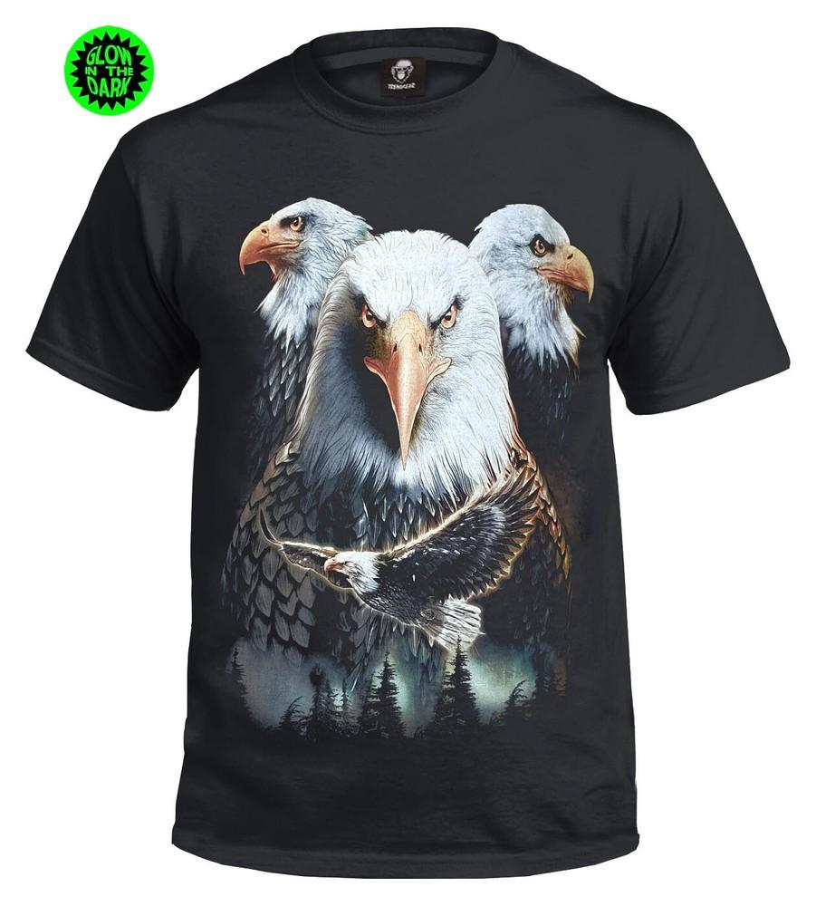 

Spirit Eagles TShirt Biker Gift Hawk Eagle Wild Hunter Xmas XS Unisex T-Shirt XXL