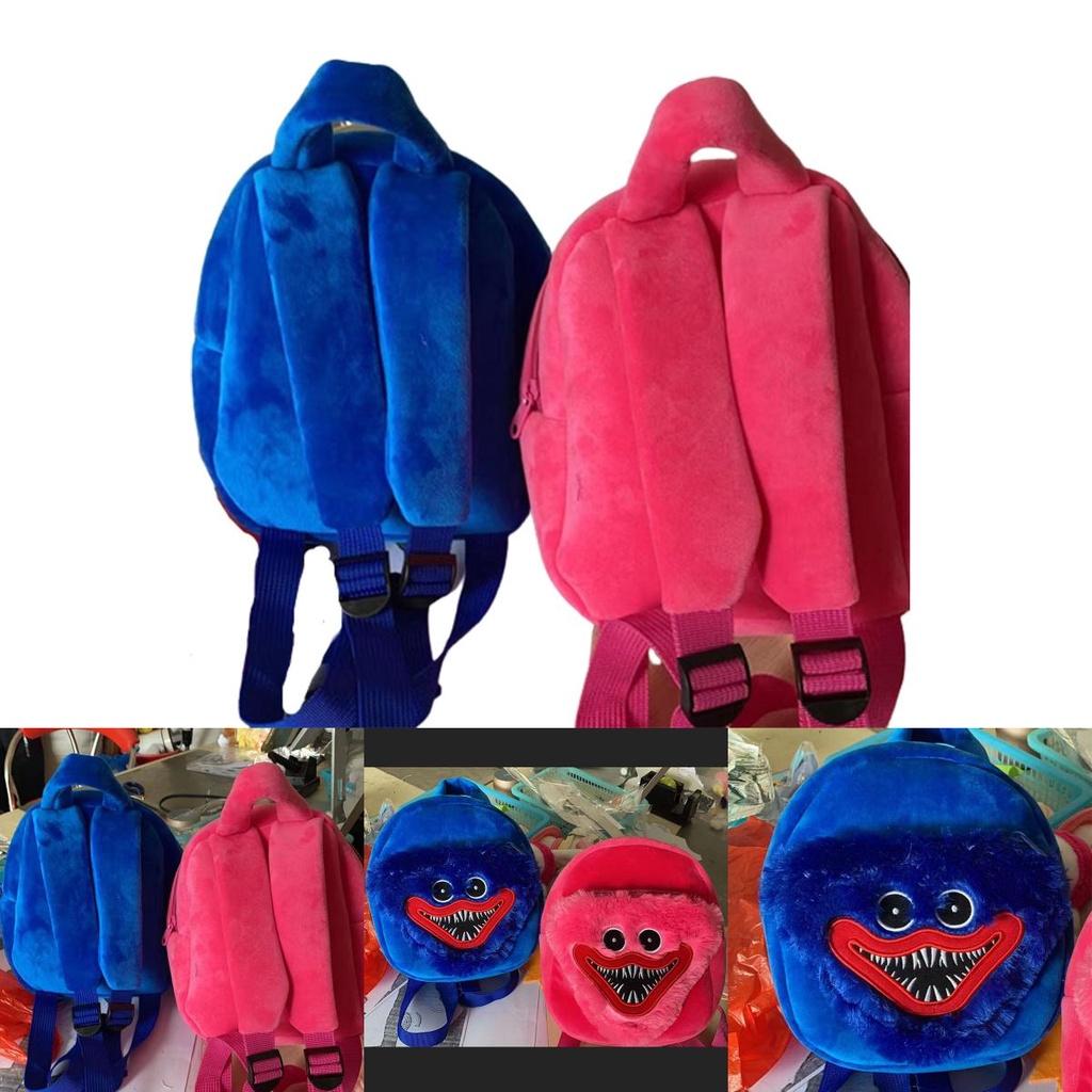 Ultra-soft Poppy Playtime Plush Backpack Huggy Wuggy Kissy Missy Stuffed Toys For Boys And Girls