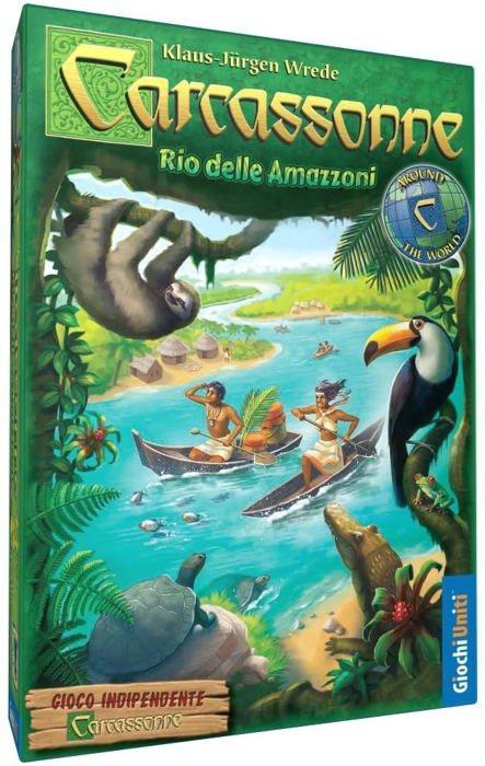 Společenská hra - desková hra Giochi uniti - GU549 - Carcassonne, Rio des Amacons,