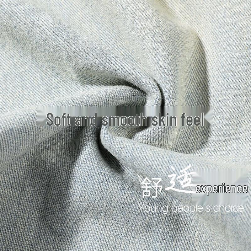 Men's American Retro Loose Straight Denim Jeans