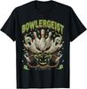 Bowlergeist Funny Halloween Ten Pin T-Shirt