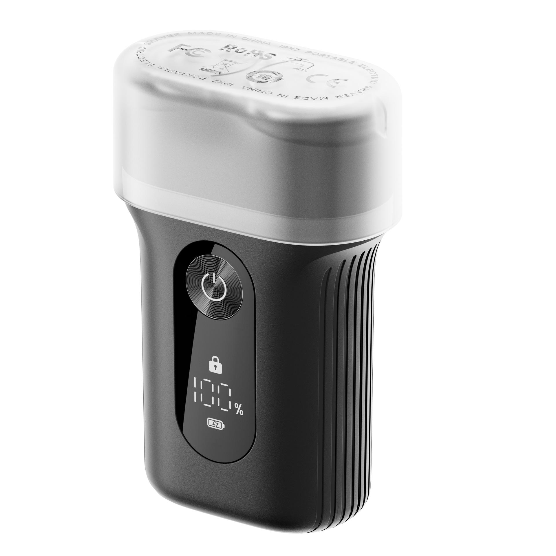 K13 Compact Waterproof Electric Shaver: Dual-Head Beard Trimmer for Home & Travel