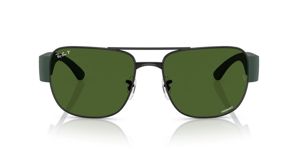 Sunglasses BLACK POLAR DARK GREEN 0RB3756CH 9269P156 Polarized Ray-Ban