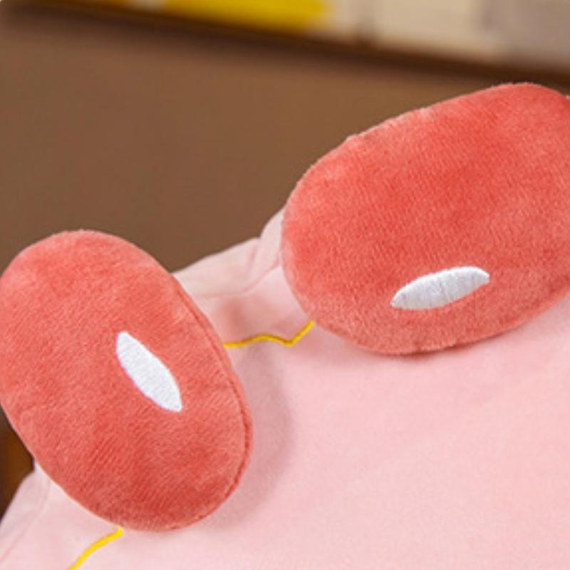 Mid-Autumn Festival Cartoon Round Moon Cake Plush Pillow Doll Soft Colorful Sleeping Cushion Creative Birthday Gift Christmas