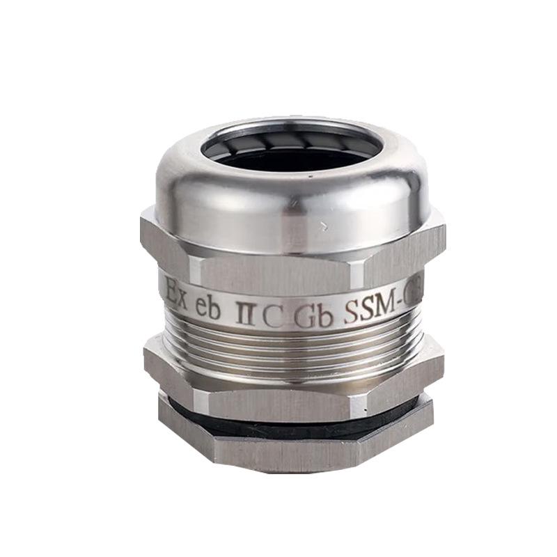 Conector de Prensaestopas a Prueba de Explosiones Tipo M de Acero Inoxidable 304