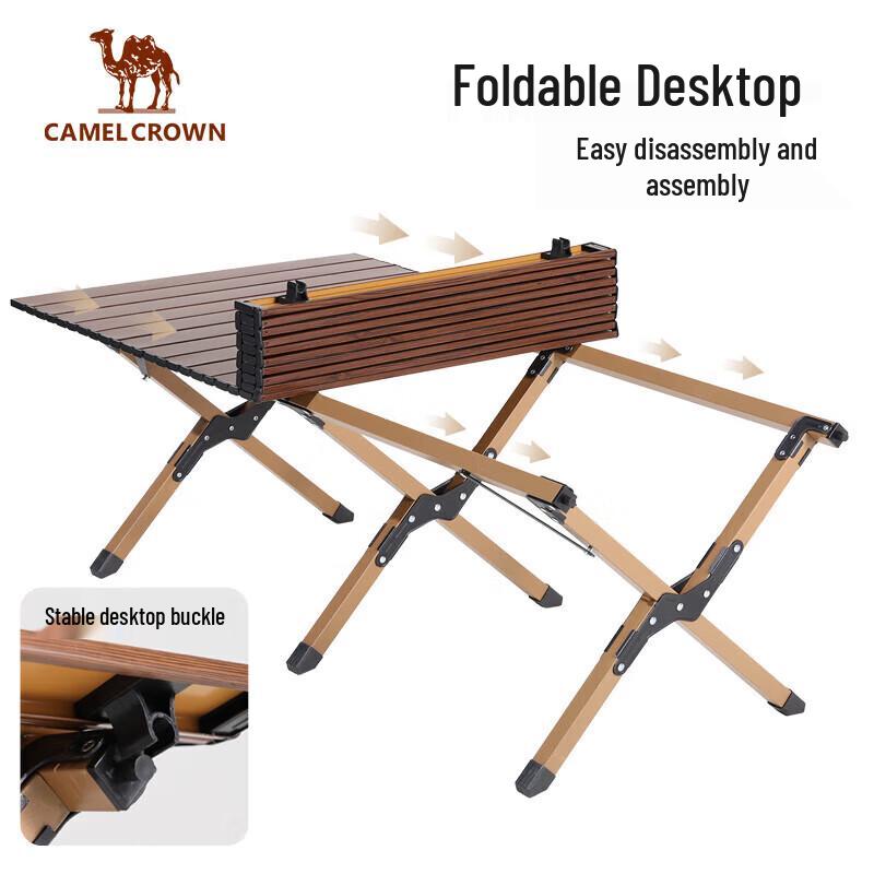 CAMEL Outdoor Roll-Up Camping Table