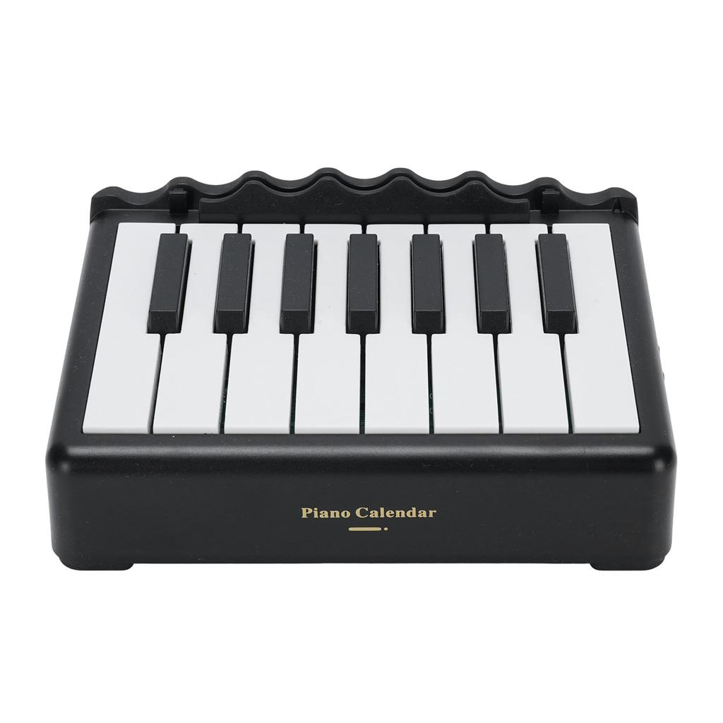 Piano Calendar 2025 Miniature Piano Desk Calendar Playable Piano Desk Calendar for