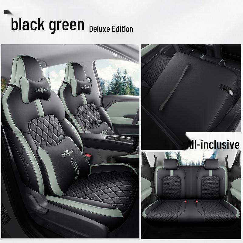 Wuling Bingo PLUS Cartoon Leather Car Seat Cover - All Seasons