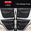 For Honda Vezel 2015 - 2025 Car Door Anti-kick Pad Interior Protection Sticker Modification Decorative Sticker Auto Accessories