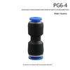 High-Pressure PE Tee & Reducer Pneumatic Quick-Fit Fittings for Air Pipe