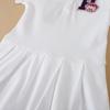 Mädchen Baby Kleider Kinder Casual POLO Kleider 2023 Neue Schule Kleidung Kurzarm Sommer kinder Kleidung Kleines Mädchen