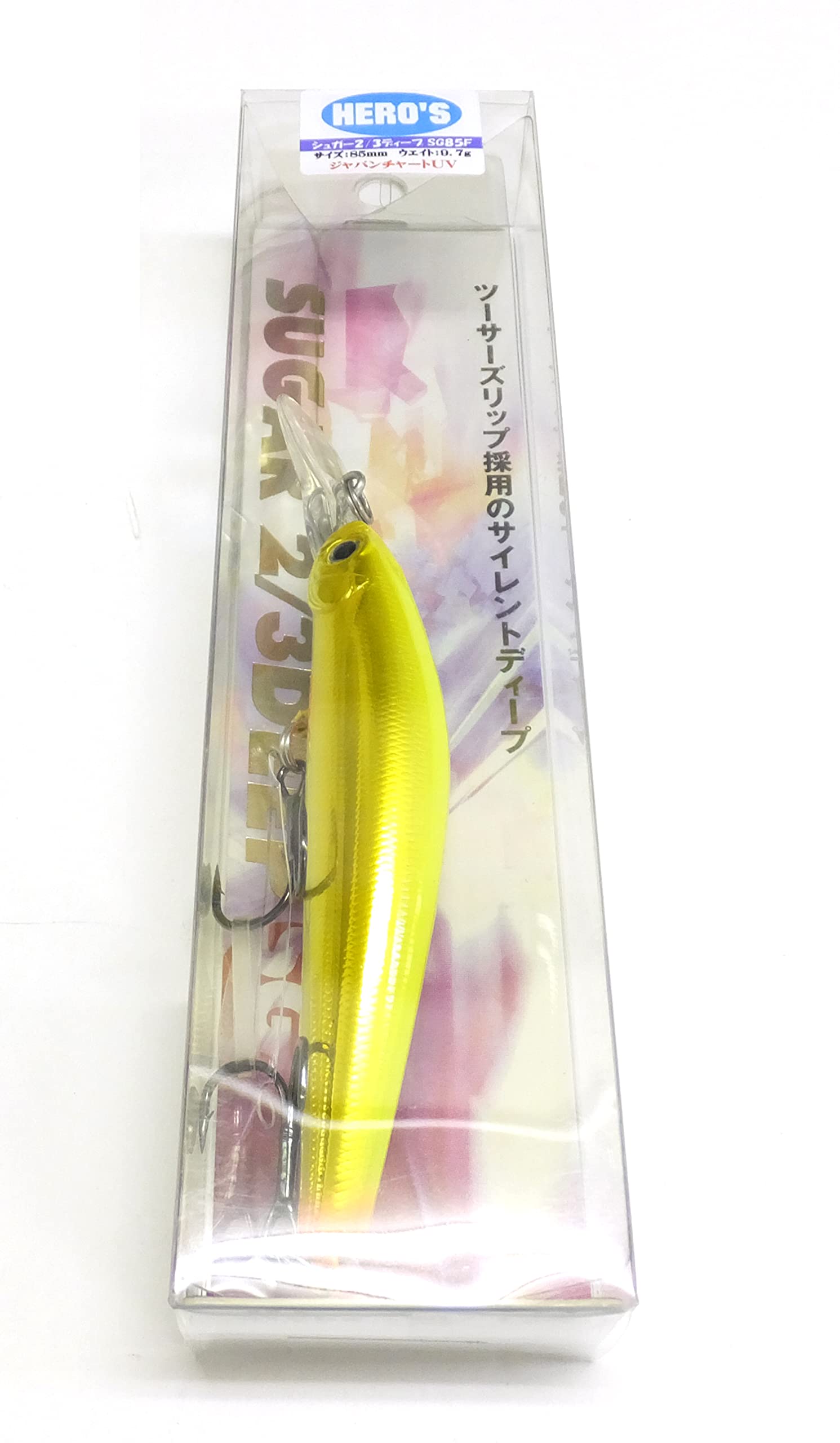 

Bassday Sugar Deep SG85F Japan Chart UV HERO S 2/3